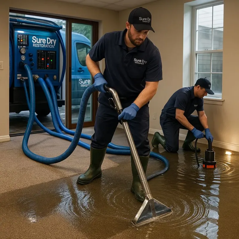 Water Extraction and Removal process in Hillsborough, NH